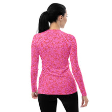 Load image into Gallery viewer, Pink Garland Rash Guard